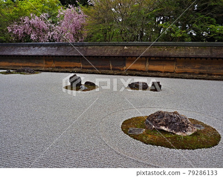 龍安寺的風景 龍安寺的風景 79286133