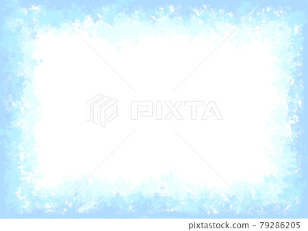 背景材料 藍框 大理石漸變從藍色到淺藍色 寬邊薄 79286205