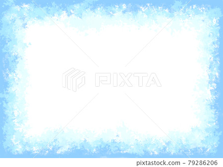 背景材料 藍框 大理石漸變從藍色到淺藍色 寬邊深 79286206