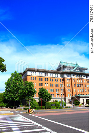 Scenery of Nagoya City, Aichi Prefectural Office and its surroundings 79287443