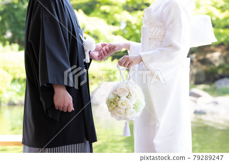 Japanese style wedding Japanese style wedding 79289247