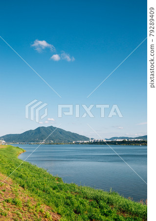 Namyangju Hangang river Park Sampae District in korea 79289409