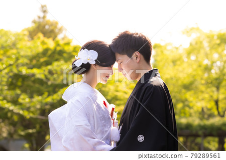 Kimono wedding dramatic Kimono wedding dramatic 79289561