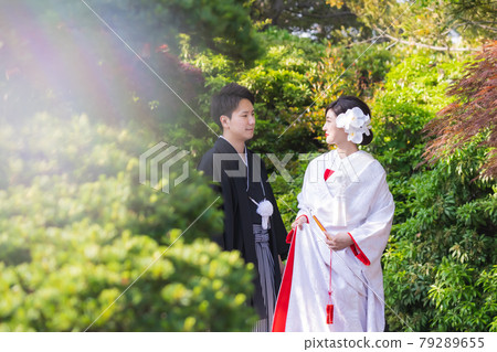 Kimono wedding garden Kimono wedding garden 79289655