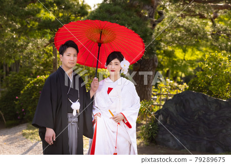 Kimono wedding garden Kimono wedding garden 79289675