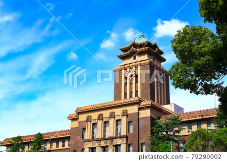 Scenery of Nagoya City, Nagoya City Hall Main Government Building and its surroundings 79290002
