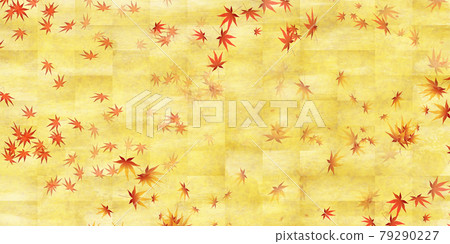  Autumn leaves maple autumn background 79290227