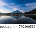 Mount Fuji seen from Lake Shoin 79290639