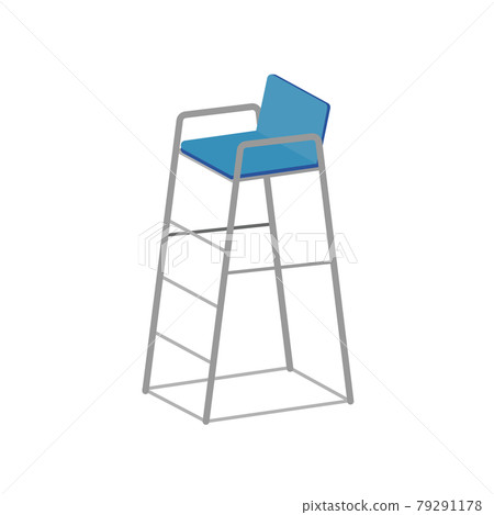 Illustration of a pool watch stand 79291178