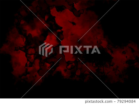 紅色和黑色的流血紋理背景 79294084