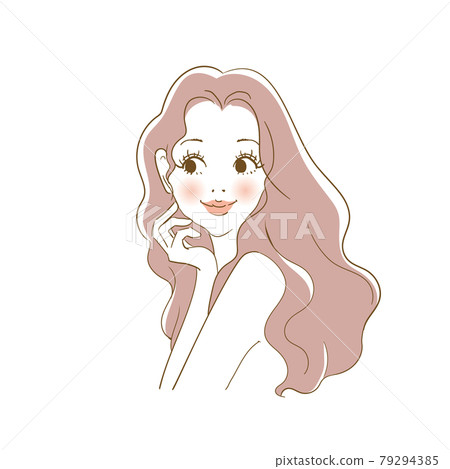 Image for beauty advertising Beautiful woman Image for beauty advertising Beautiful woman 79294385