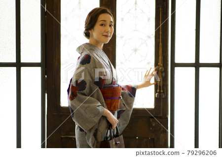 和服生活方式 tsumugi komon 和服生活方式 tsumugi komon 79296206