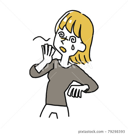 頭暈的女人 79298393