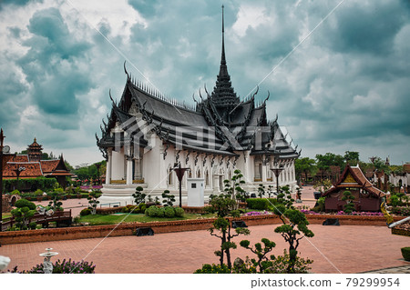 Ancient Siam or Ancient City or Mueang Boran is the world's largest outdoor museum park featuring 116 famous monuments and architectural attractions Ancient Siam or Ancient City or Mueang Boran is the world's largest outdoor museum park featuring 116 famous monuments and architectural attractions 79299954