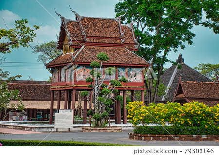 Ancient Siam or Ancient City or Mueang Boran is the world's largest outdoor museum park featuring 116 famous monuments and architectural attractions 79300146