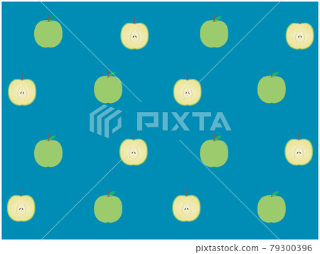 Green apple retro wallpaper 79300396