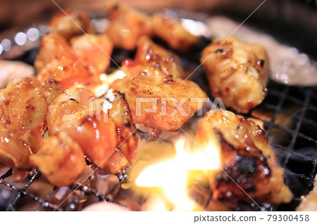 雞肉桃子烤肉 79300458