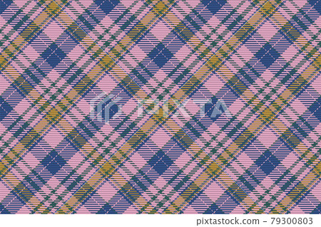 Seamless pattern of scottish tartan plaid. Repeatable background with check fabric texture. Vector backdrop striped textile print. 79300803