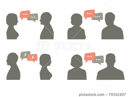 couple dialog 79302897