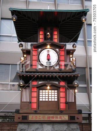 Botchan Karakuri Clock seen from the front Botchan Karakuri Clock seen from the front 79303705