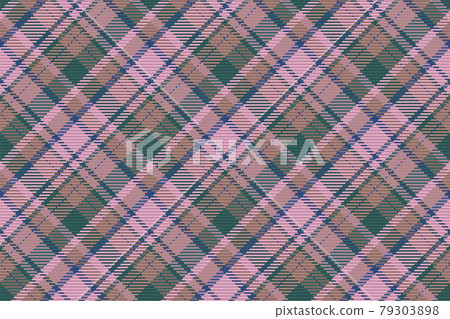 Seamless pattern of scottish tartan plaid. Repeatable background with check fabric texture. Vector backdrop striped textile print. 79303898