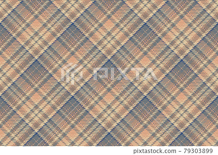 Seamless pattern of scottish tartan plaid. Repeatable background with check fabric texture. Vector backdrop striped textile print. 79303899