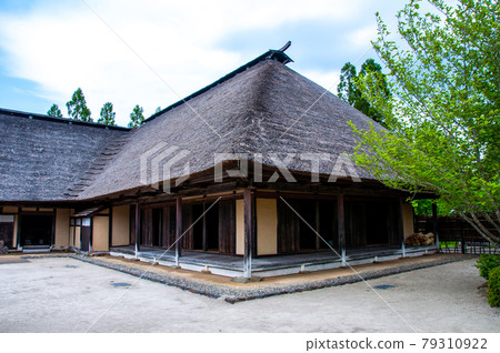 State-owned Michinoku Forest Lakeside Park Furusato Village Tono's old folk house 79310922