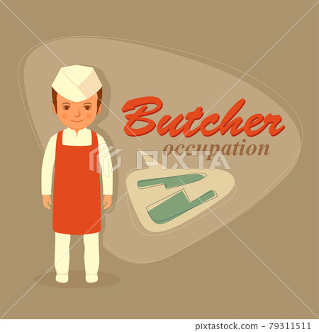 butcher vector profession butcher vector profession 79311511