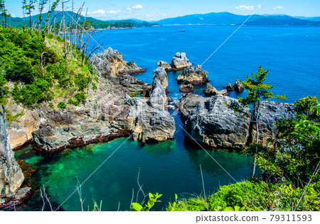 Michinoku Shiokaze Trail Sanriku Fukko National Park Karakuwa Peninsula Exploration Trail Ogama Irie 79311593