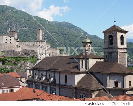 Church of Saints Peter, Stephen, castel grande, Bellinzona Switzerland Church of Saints Peter, Stephen, castel grande, Bellinzona Switzerland 79311656