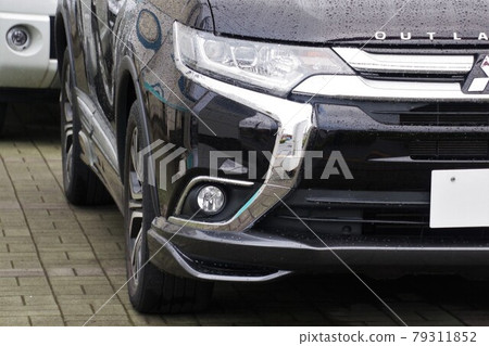汽車圖像三菱歐藍德前部 汽車圖像三菱歐藍德前部 79311852