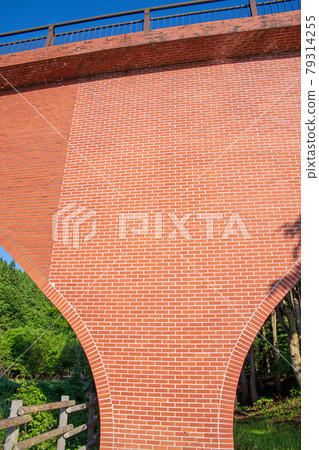 Usui Lake Sakamoto Dam Yumenosebashi Brick 79314255