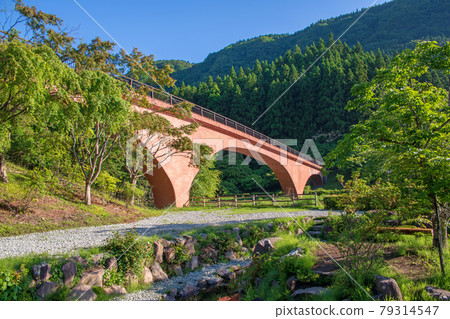 臼井湖坂本水壩夢之瀨橋初夏周邊景色 臼井湖坂本水壩夢之瀨橋初夏周邊景色 79314547