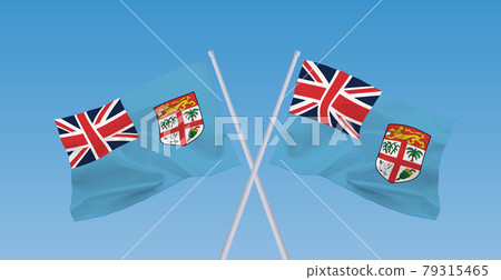Flag of the Republic of Fiji 79315465