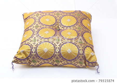 Material image of cushion for Buddhist altar White background Studio shot Buddhist altar image Material image of cushion for Buddhist altar White background Studio shot Buddhist altar image 79315874