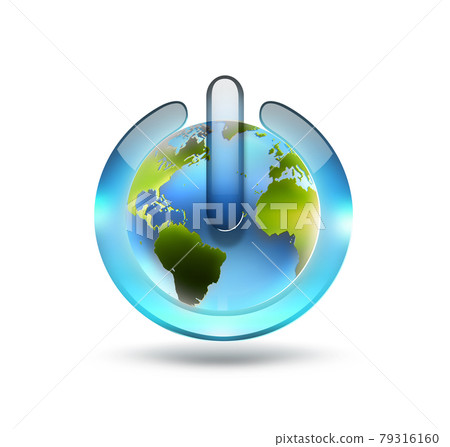 world power button 79316160