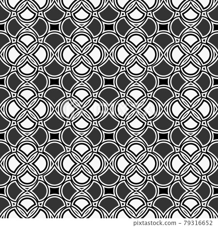 Seamless geometric vector pattern. - Stock Illustration [79316652] - PIXTA