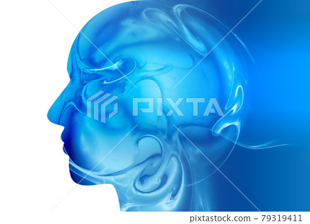 abstract brain 79319411