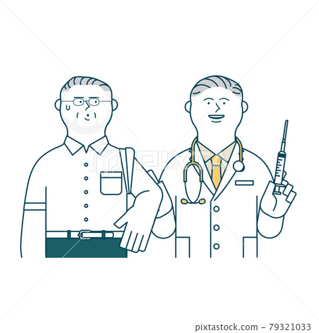 Vaccination_Senior man nervous 79321033
