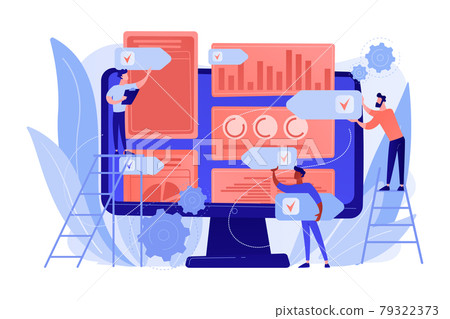 PR strategy concept vector illustration. 79322373