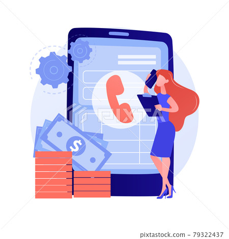 Pay call vector concept metaphor Pay call vector concept metaphor 79322437
