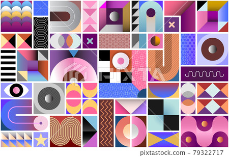 Abstract Geometric Seamless Background Abstract Geometric Seamless Background 79322717