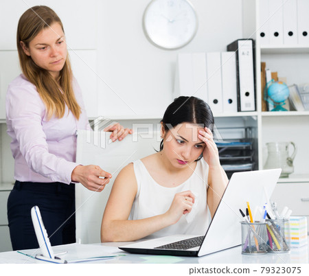 Conflict in office Conflict in office 79323075