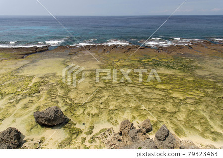鹿兒島縣衝野良部島的衝野良部西海岸 鹿兒島縣衝野良部島的衝野良部西海岸 79323463