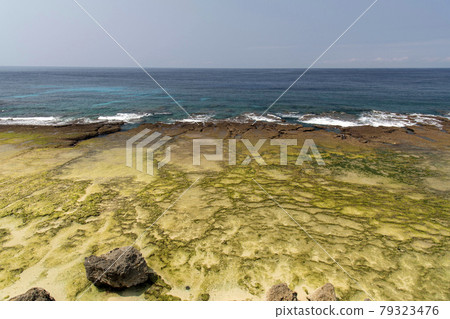 鹿兒島縣衝野良部島的衝野良部西海岸 鹿兒島縣衝野良部島的衝野良部西海岸 79323476