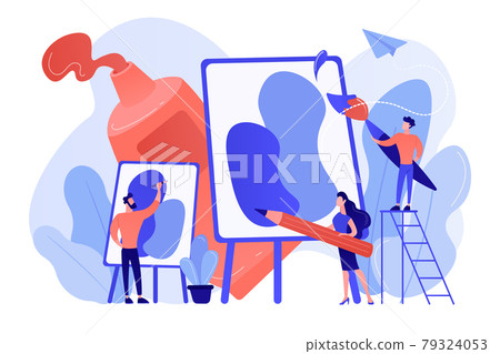 Workshop concept vector illustration. Workshop concept vector illustration. 79324053