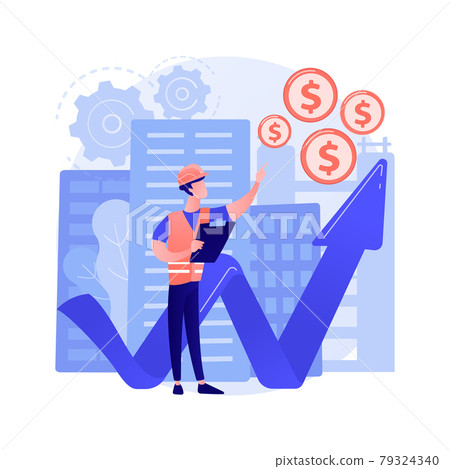 Building investment abstract concept vector illustration. Building investment abstract concept vector illustration. 79324340