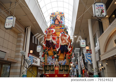 Dedication of Kushida Shrine Hakata Gion Yamakasa Hachiban Kamikawabata-dori 2021 Dedication of Kushida Shrine Hakata Gion Yamakasa Hachiban Kamikawabata-dori 2021 79324922