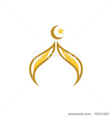 Mosque icon vector Illustration design Mosque icon vector Illustration design 79325897