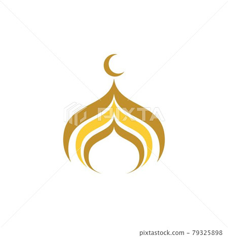 Mosque icon vector Illustration design Mosque icon vector Illustration design 79325898